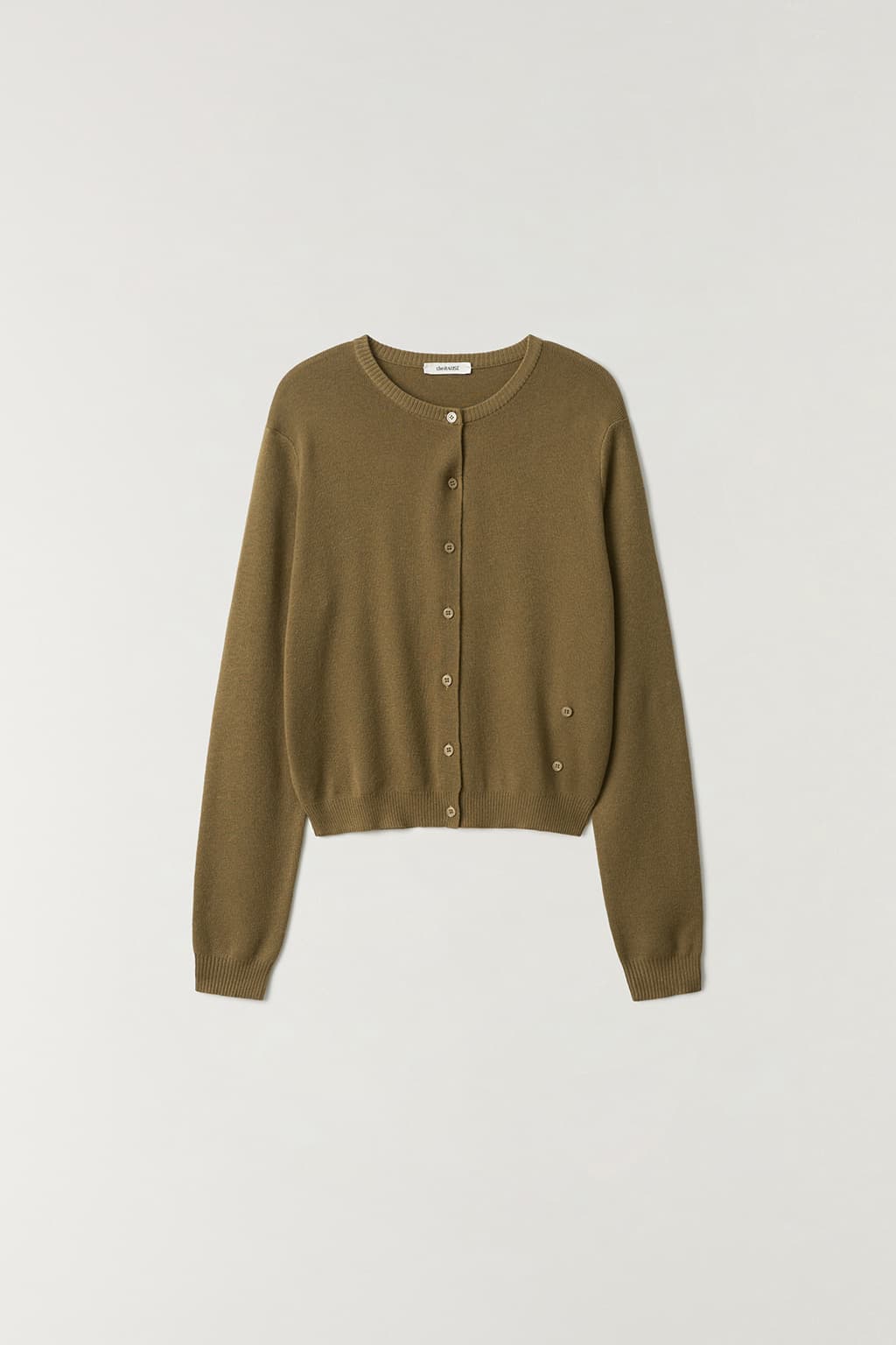 투웨이 버튼 가디건 OLIVE