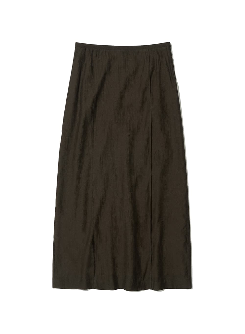 SHEER LAYERED MAXI SKIRT_BROWN