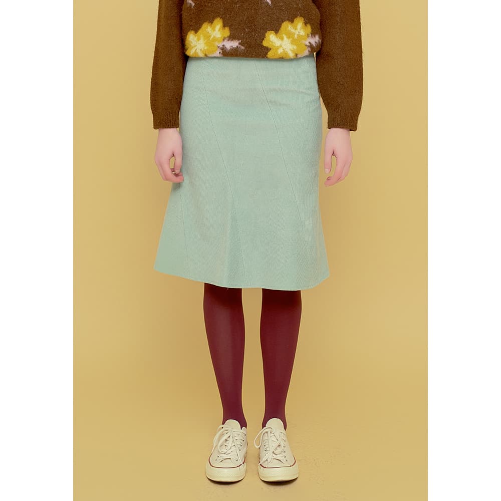 corduroy mermaid skirt