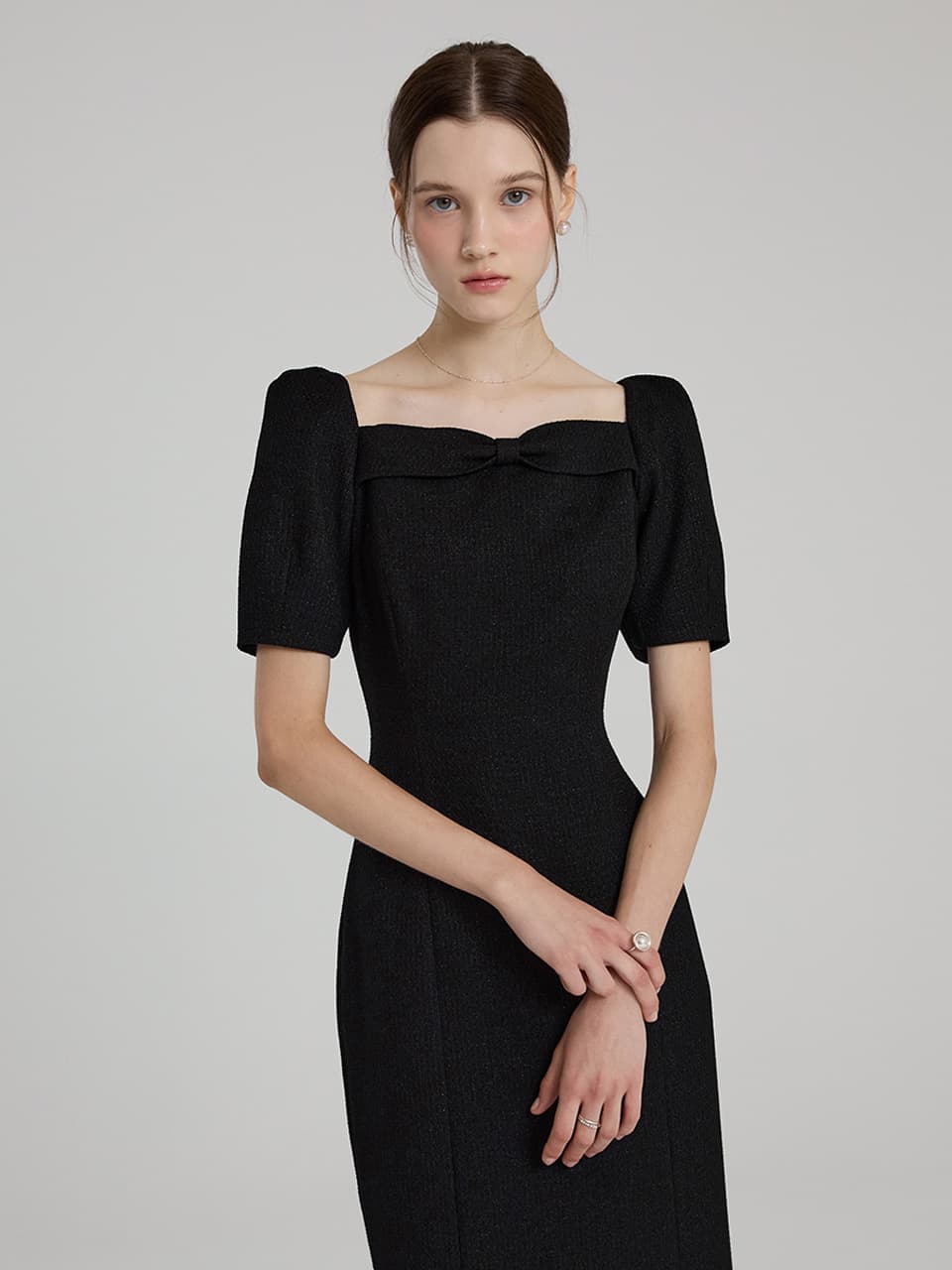 Classic Hepburn Dress(2color)