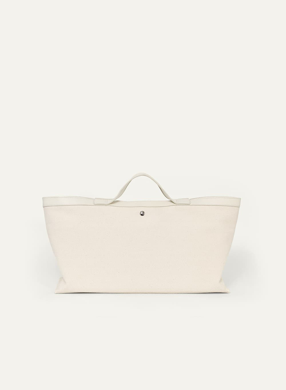 Posell Canvas Tote Bag Raw-White