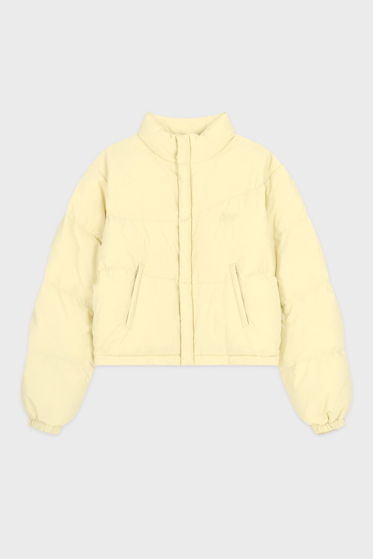 Puffer Jacket (Pale Yellow)