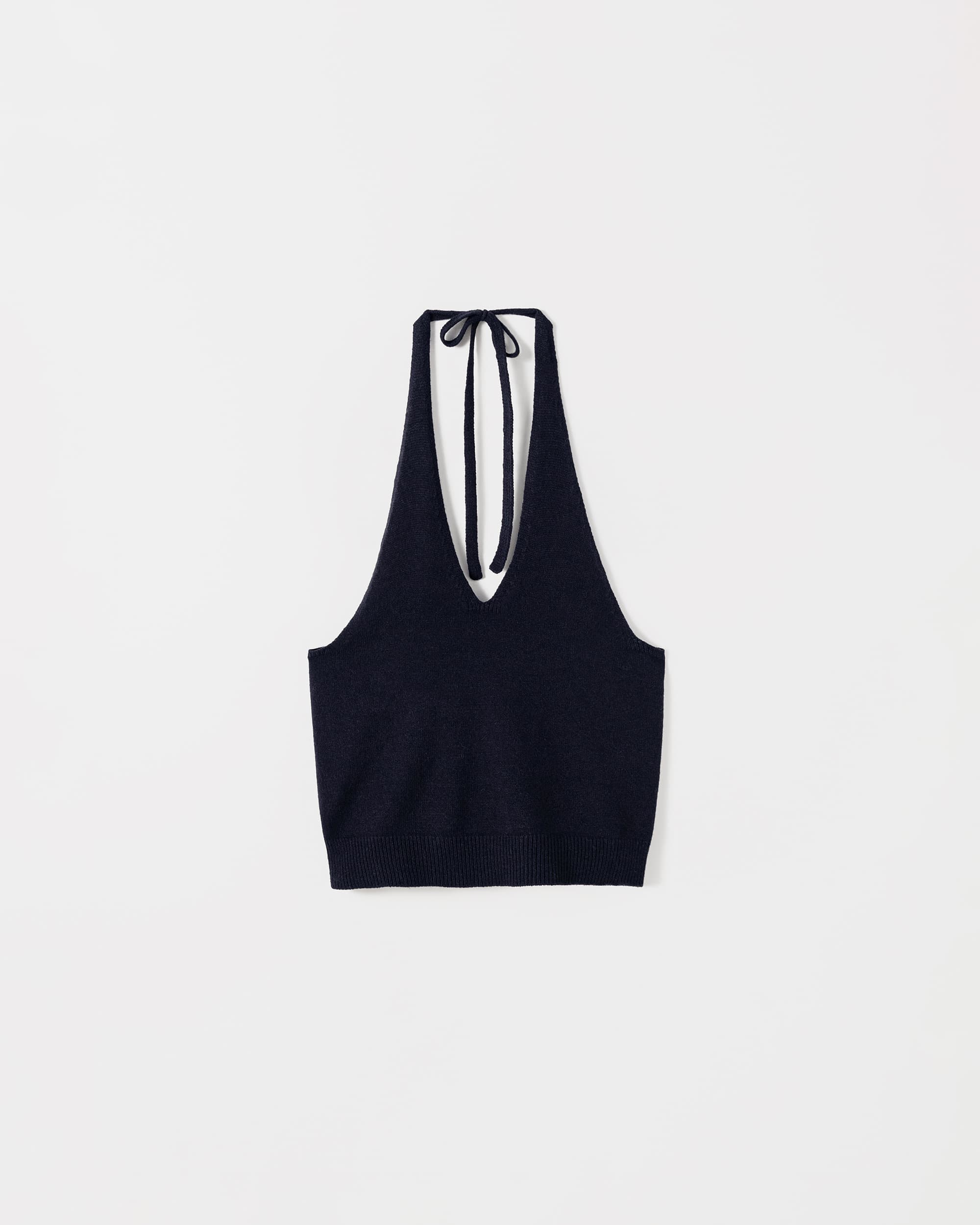 Lua Halter Neck Sleeveless Knit