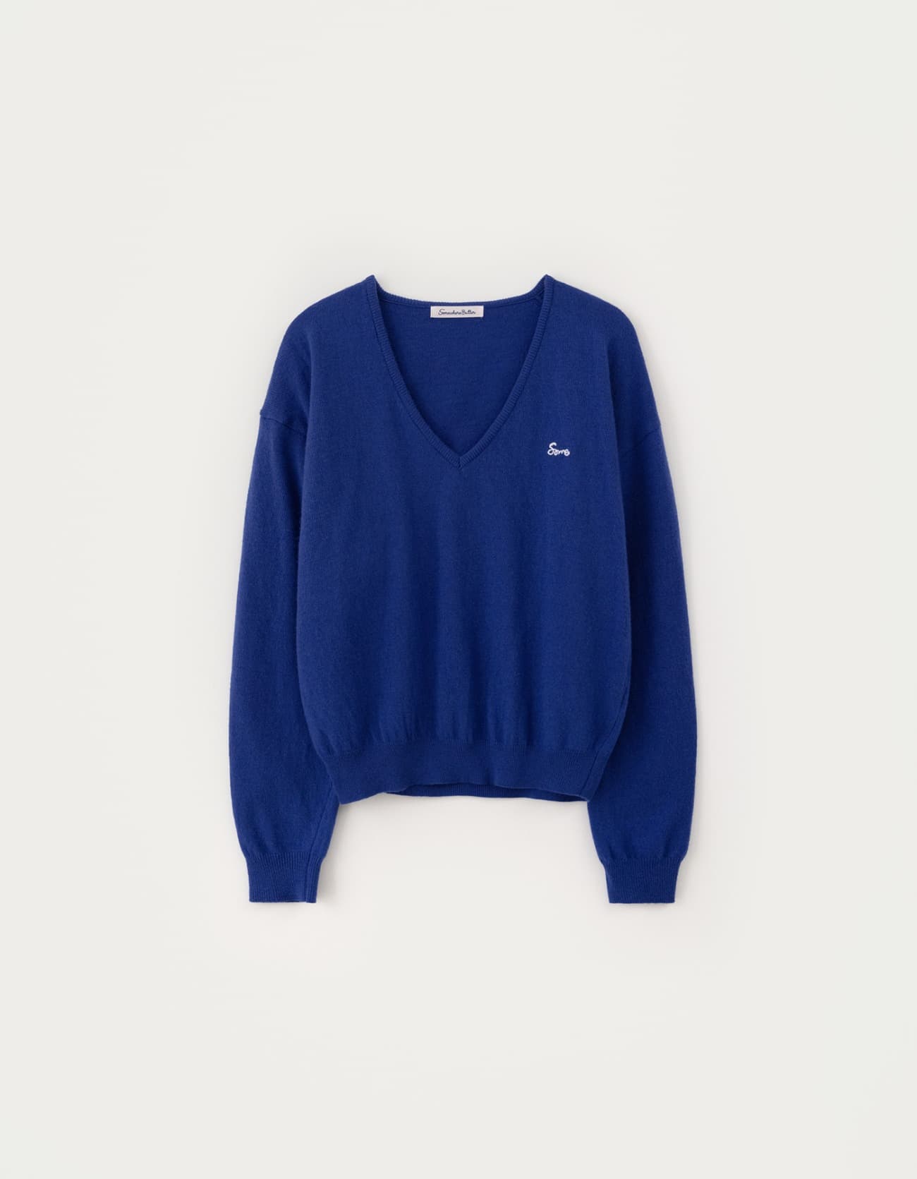 Rosh Deep V-Neck Knit - Blue