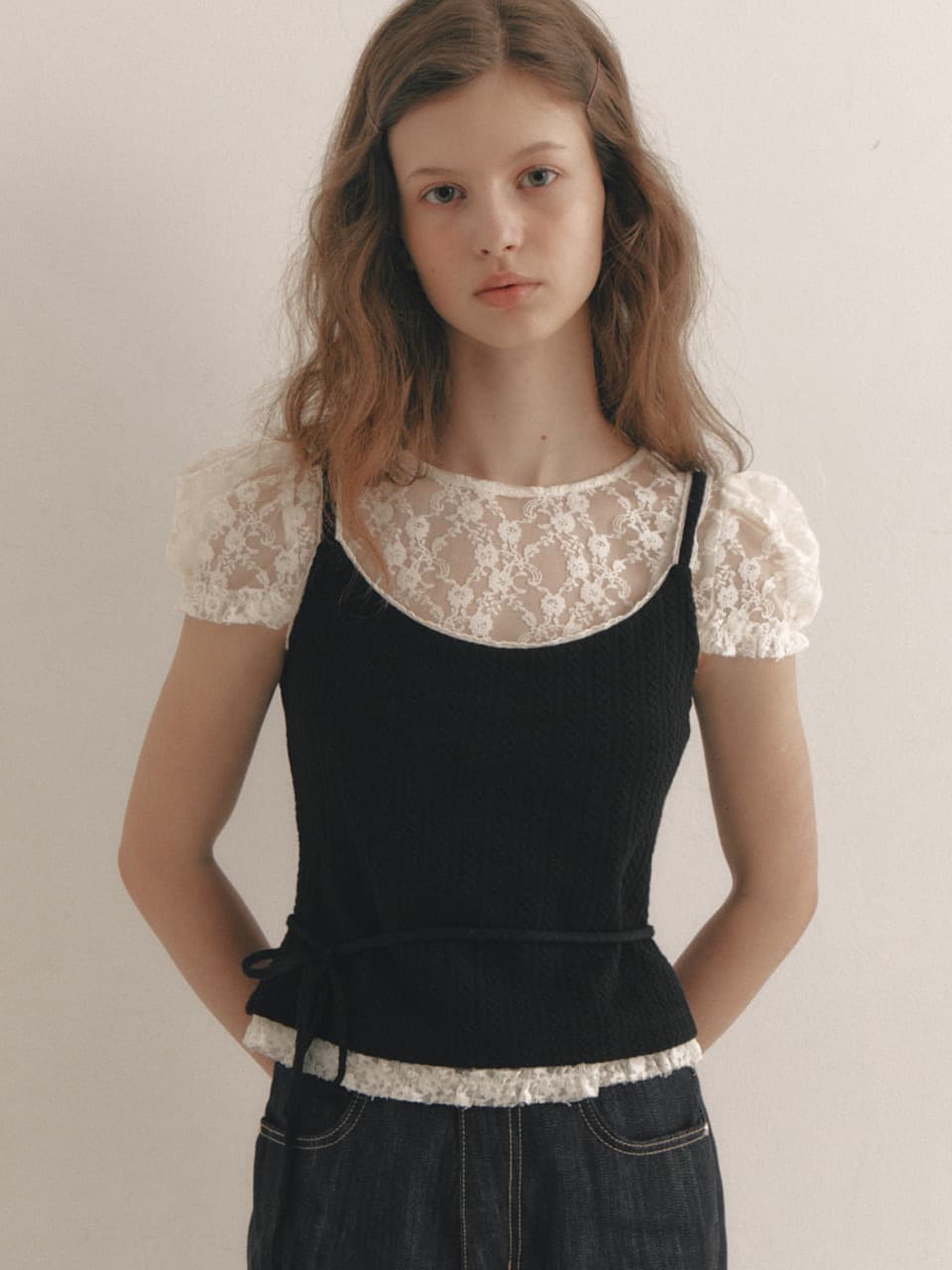 String Layered Sleeveless(3color)