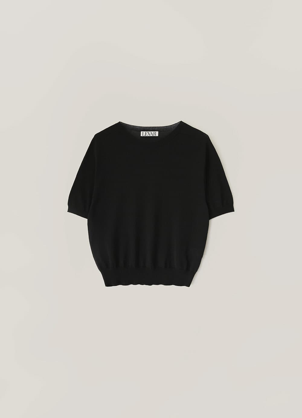 Wholegarment Cotton Breeze Knit - Black