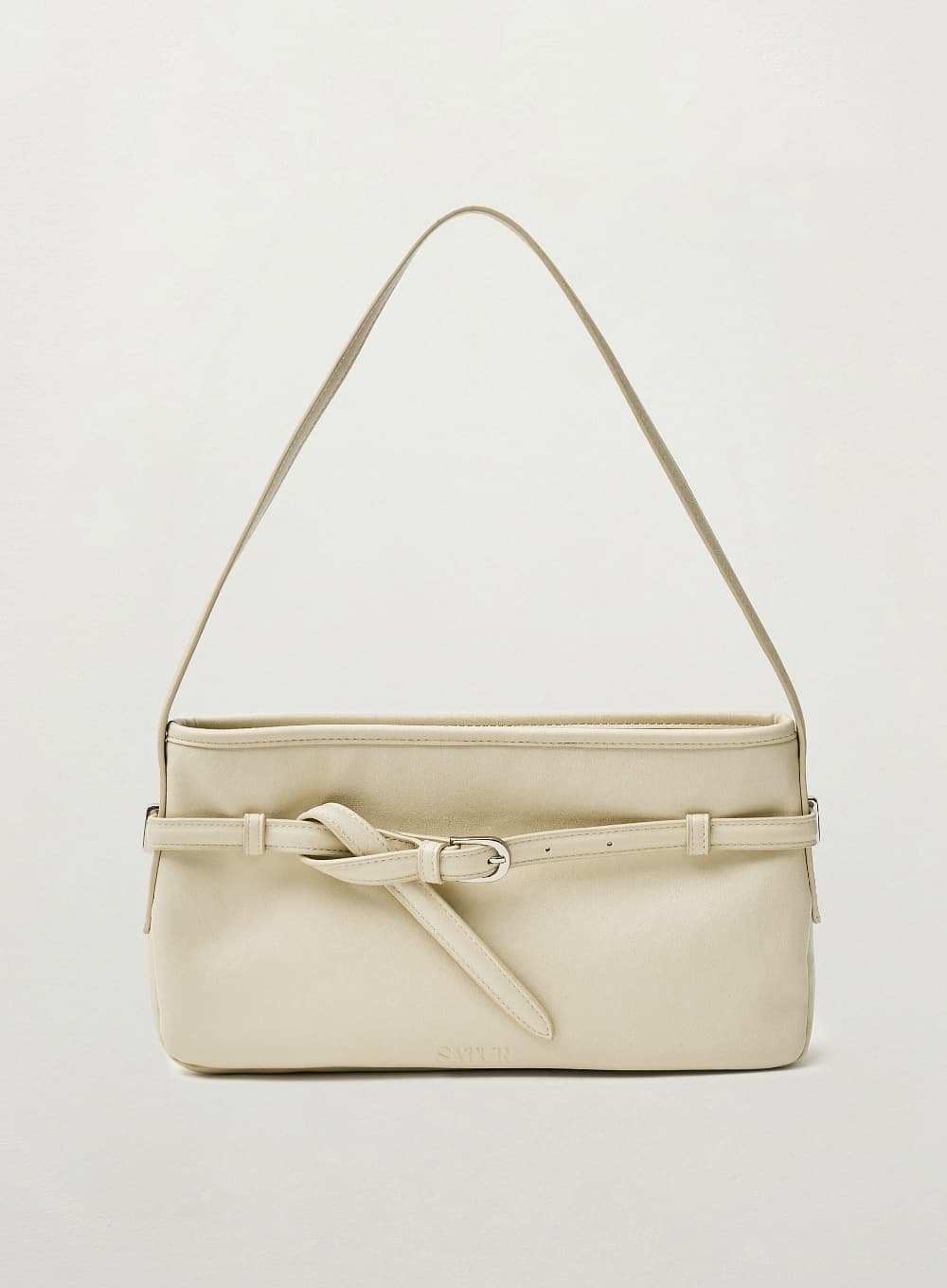 Belt Mini Shoulder Bag - Beige