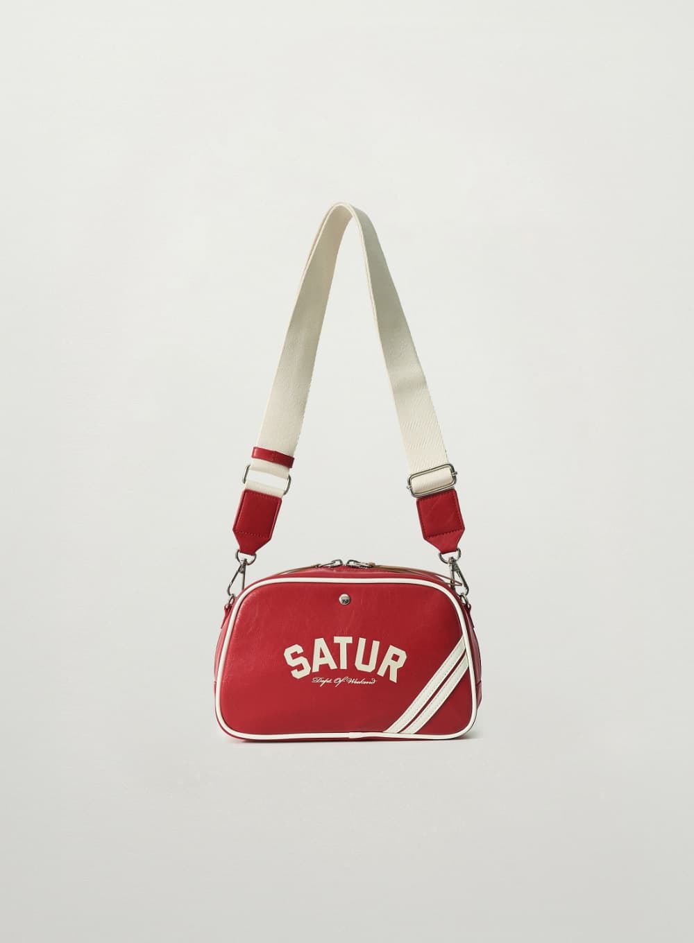 Lawton Contrast Mini Cross Bag - Red