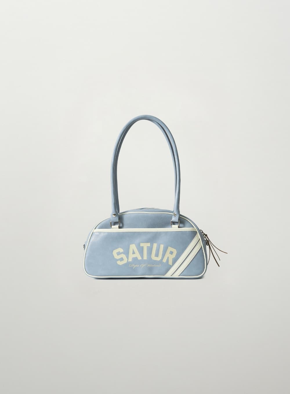 Lawton Contrast Bowling Bag - Blue