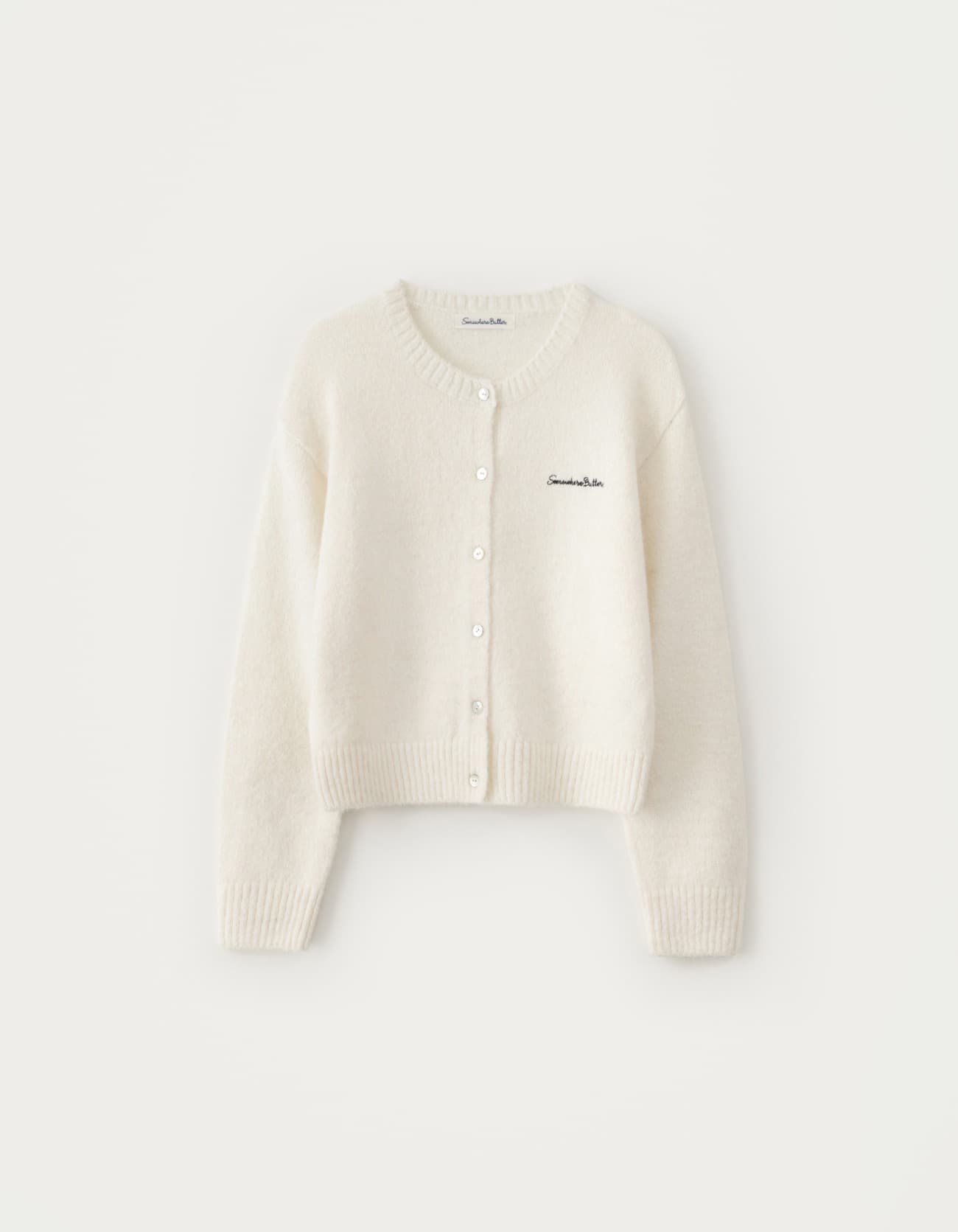 Manon Alpaca Cardigan - Ivory