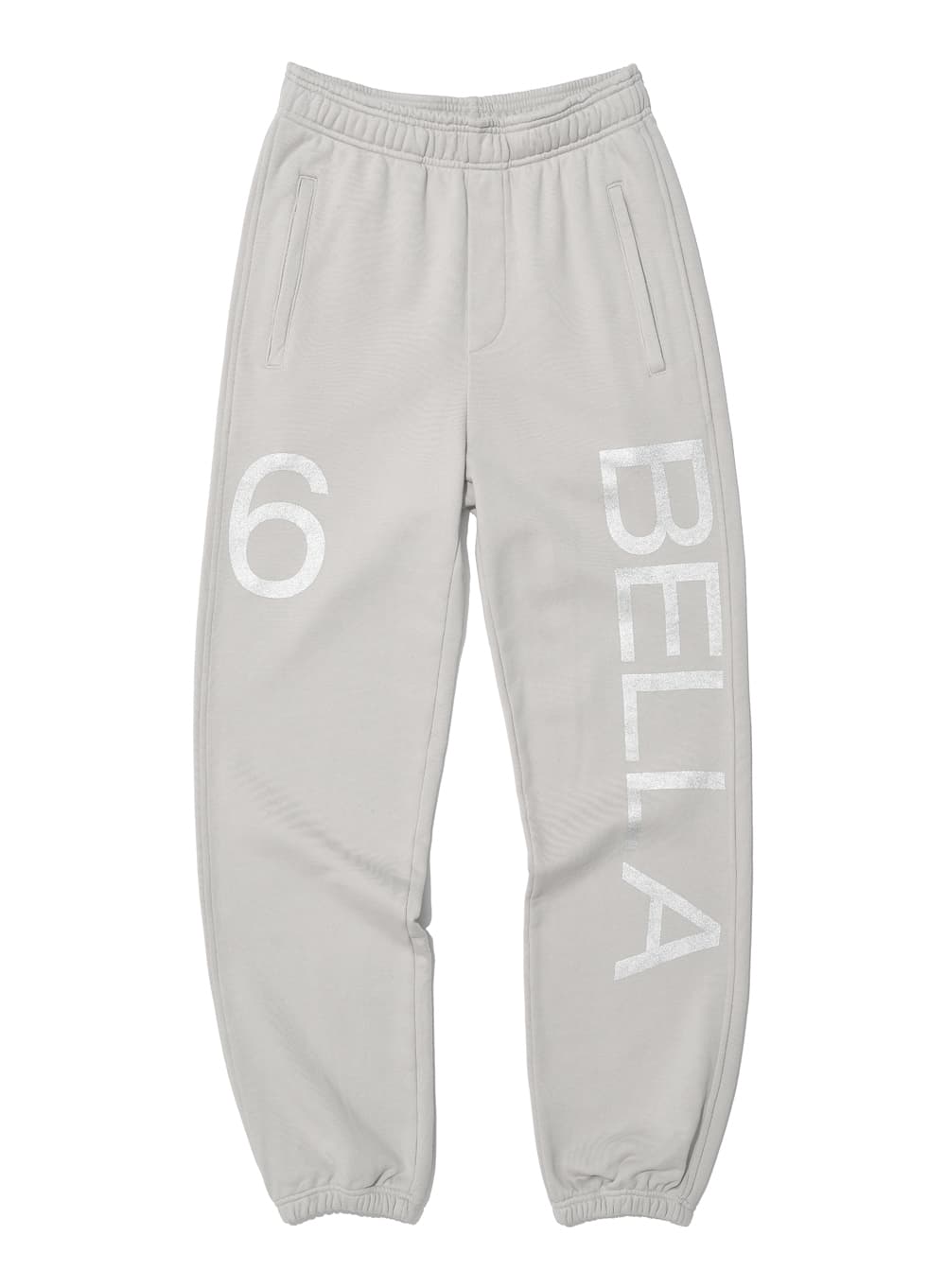 BELLA 76 PRINTED SWEATPANTS_ECRU