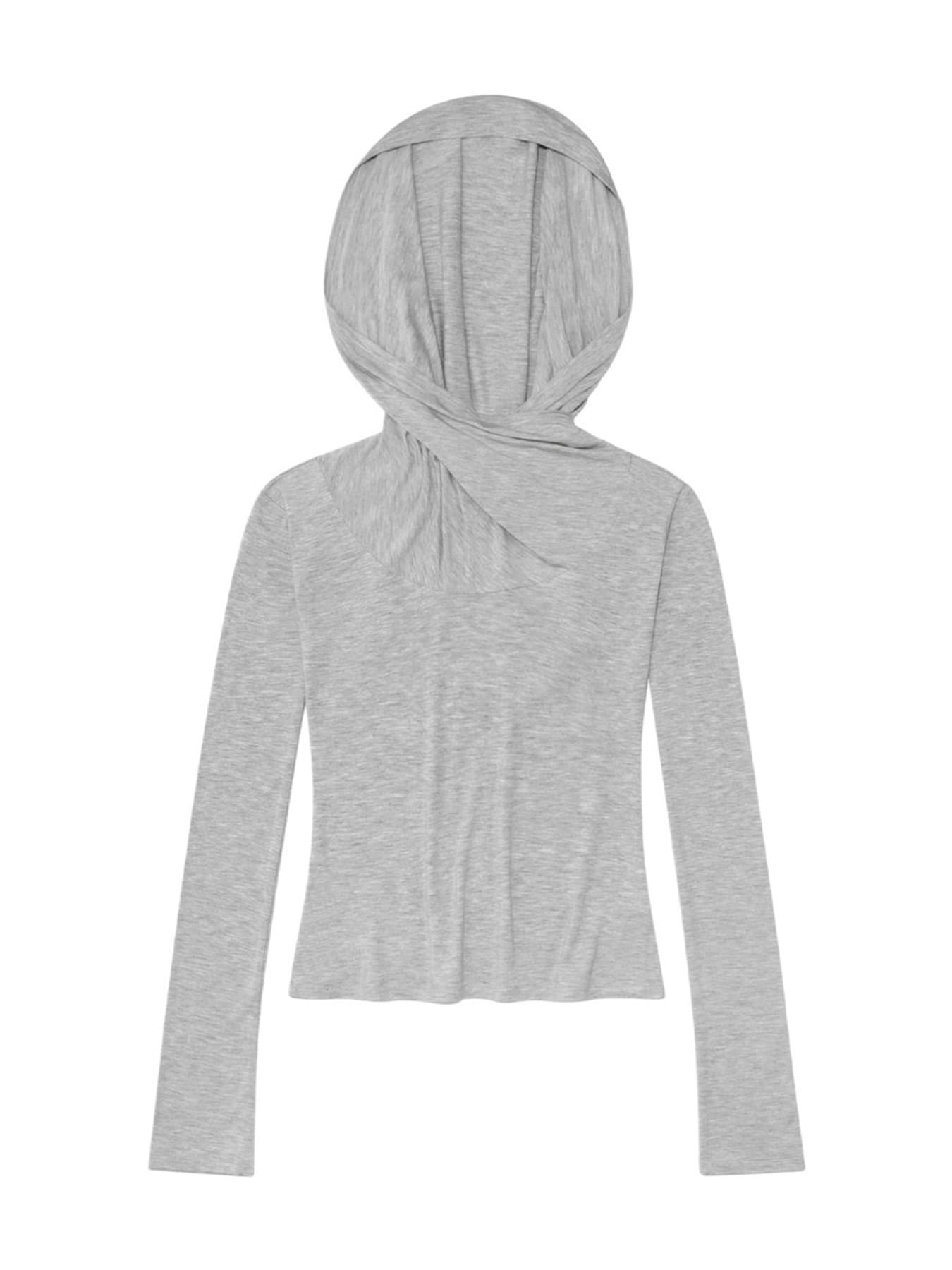 LITTLE WAVES LONG SLEEVE (MELANGE GRAY)