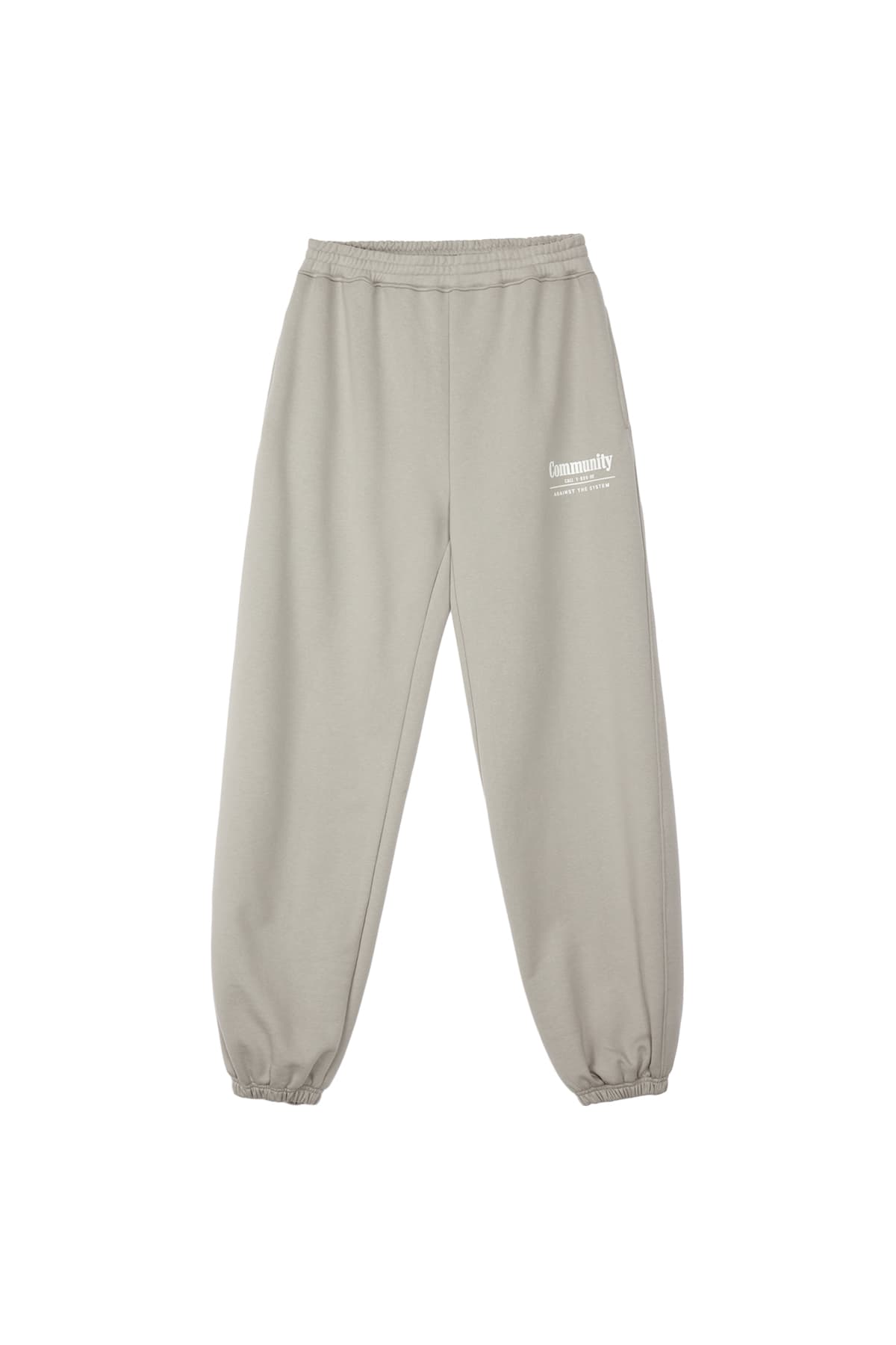 RR LOGO LOUNGE PANTS - BEIGE