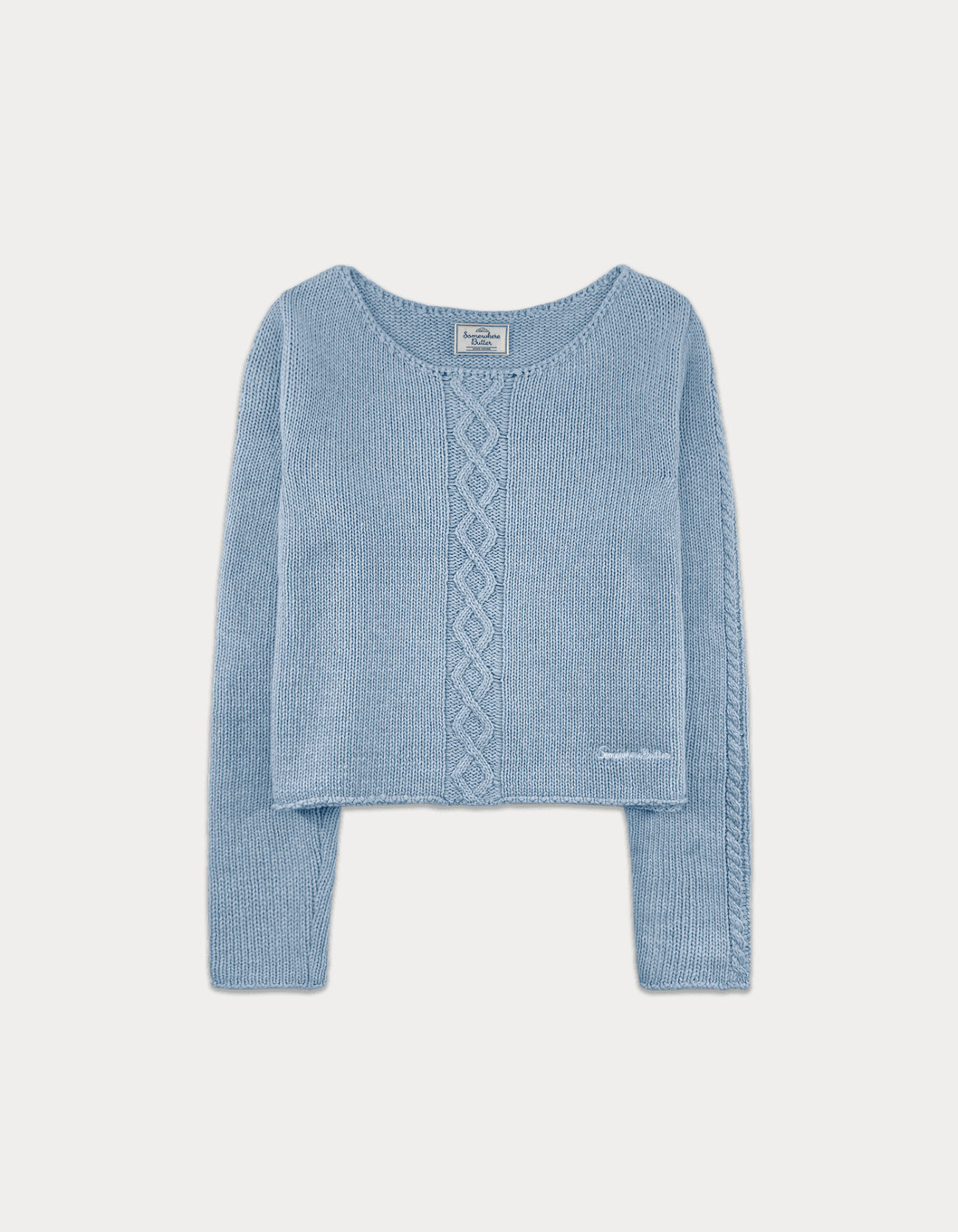 Poy Wool Knit - Light Blue