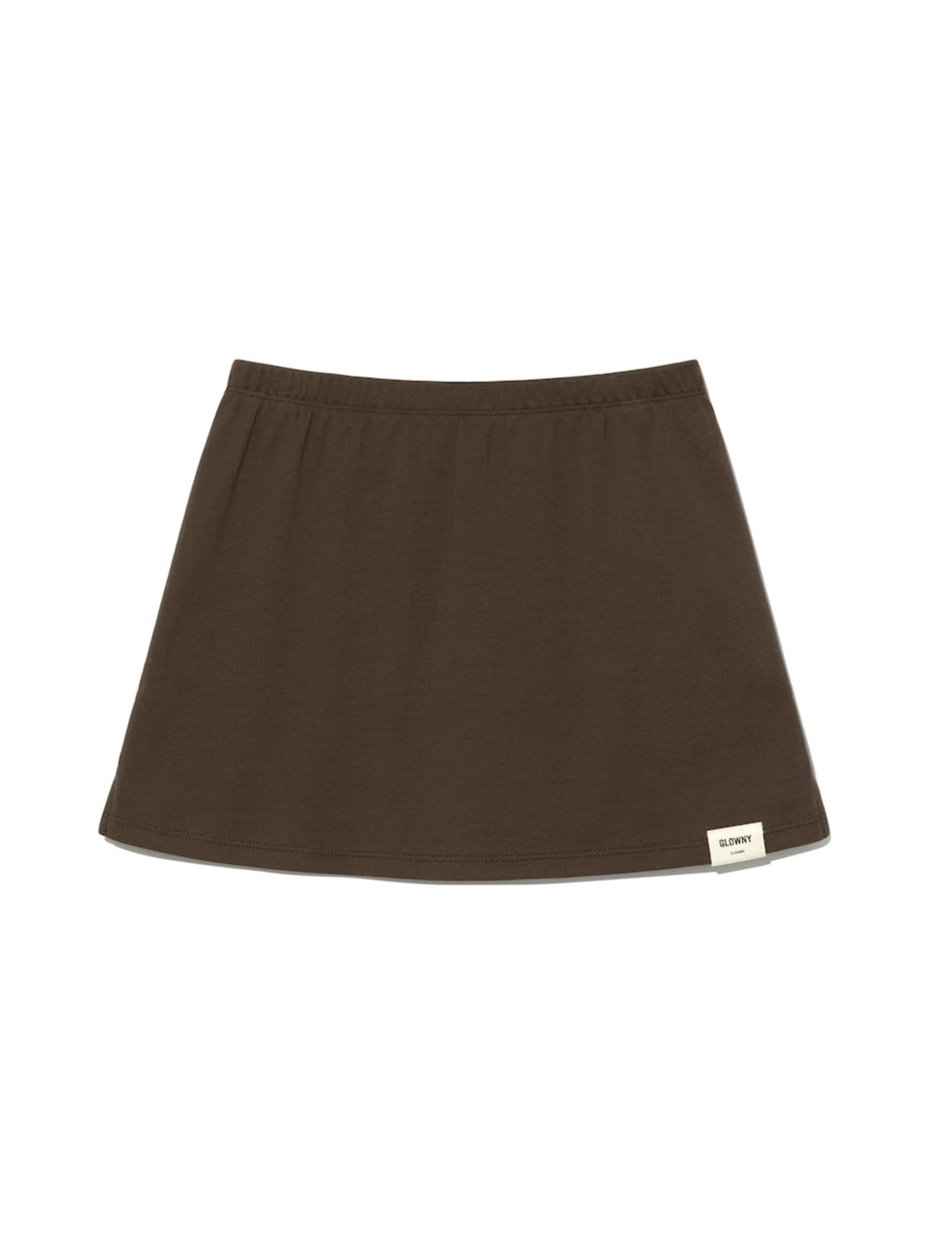 G CLASSIC MINI SKIRT (CHOCO)
