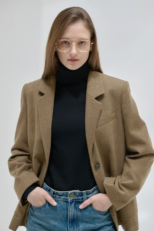 24FN casual jacket [C/BR]