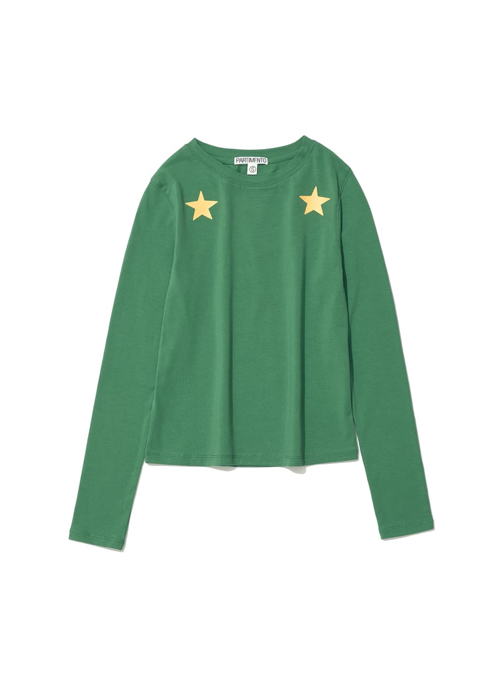 AMORE 93 PRINTED LONG SLEEVE TEE_GREEN
