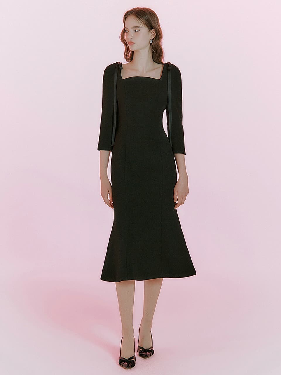 Half moon mermaid dress (3colors)
