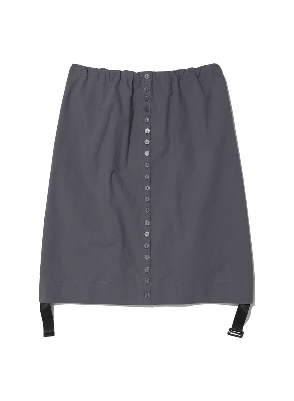 2WAY STRAPLESS BLOUSE_CHARCOAL