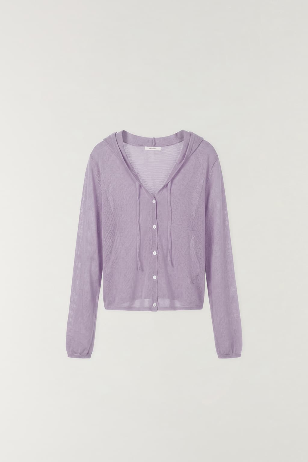 후드 가디건 LAVENDER