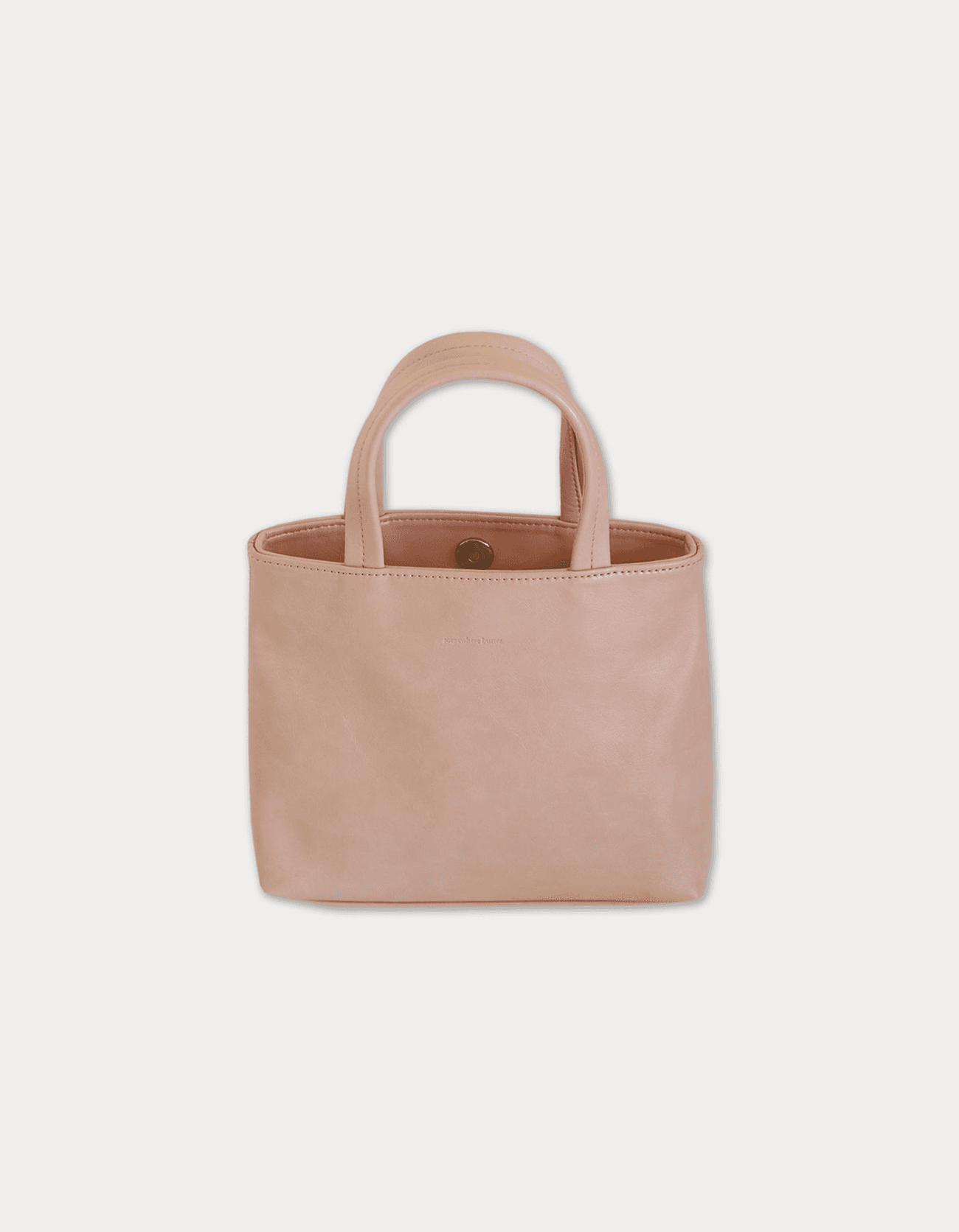 toast bag - baby pink