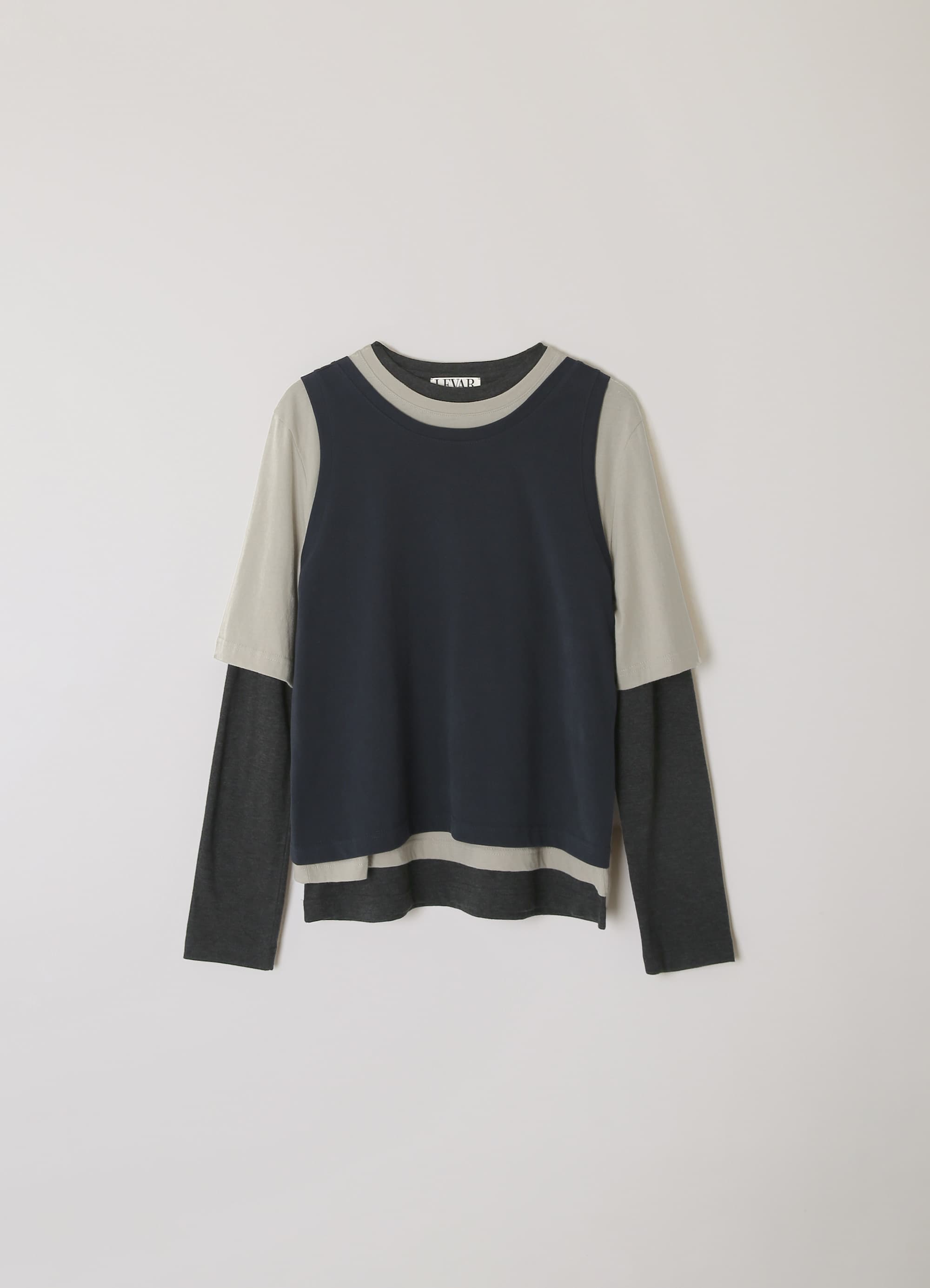 3-way Overlayer T-Shirt Pack - Navy