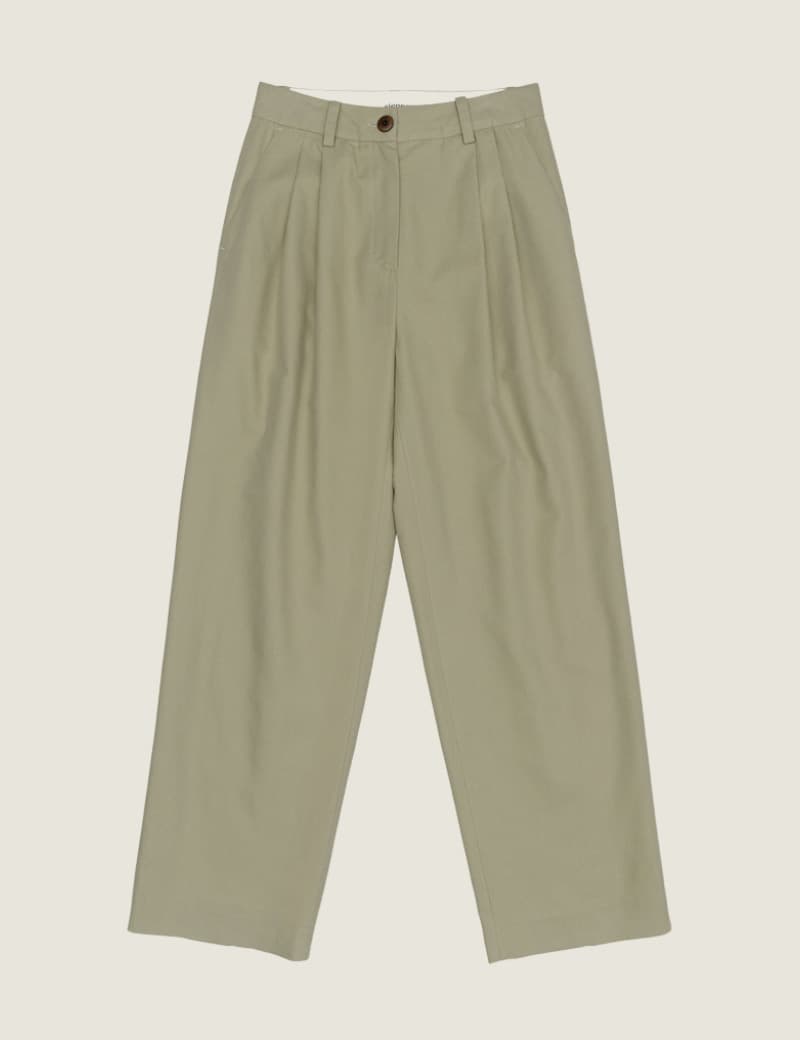Martin Tuck Pants (Beige)