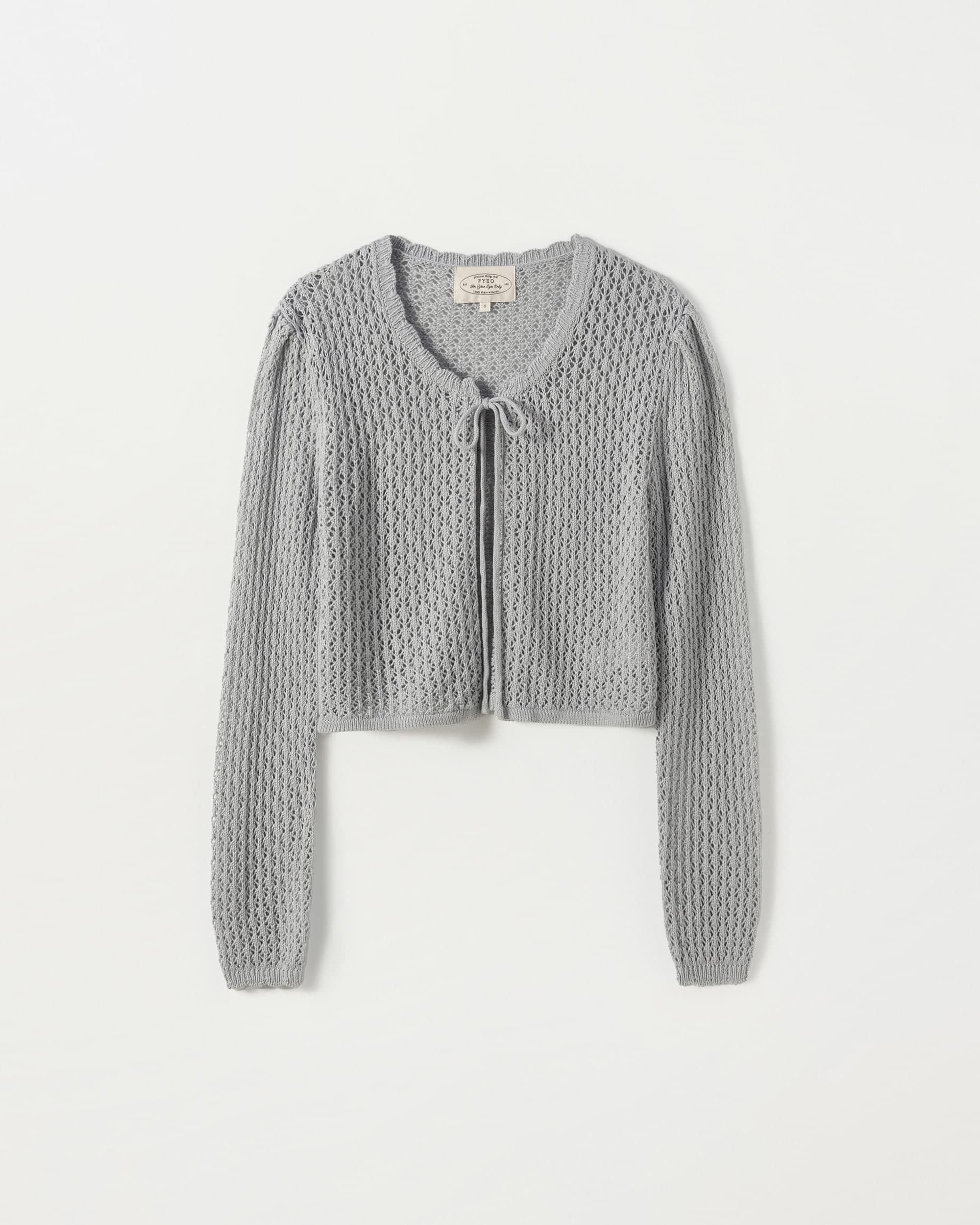 Ciel Scallop Knit Cardigan