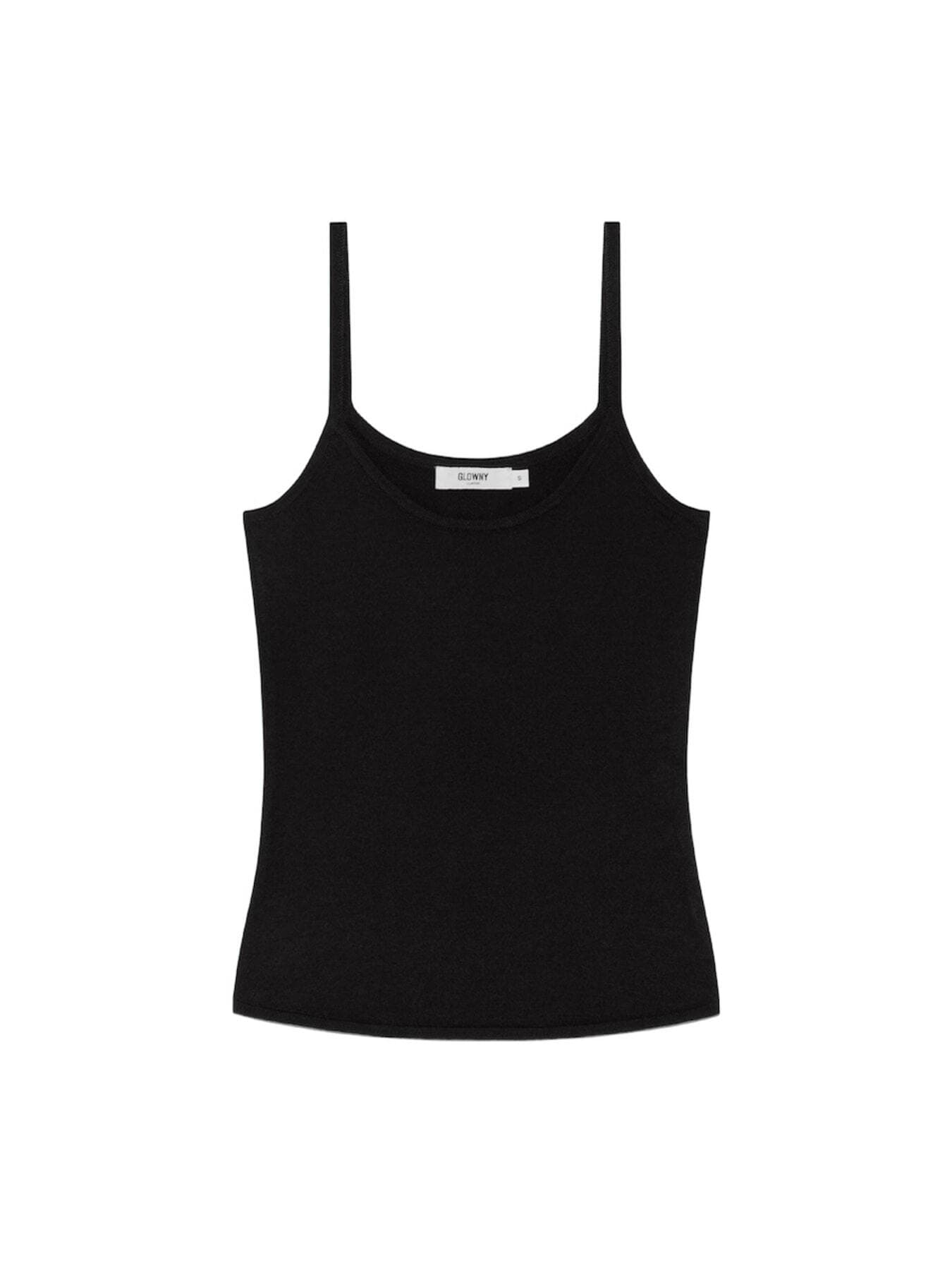 G CLASSIC KNIT CAMISOLE (BLACK)