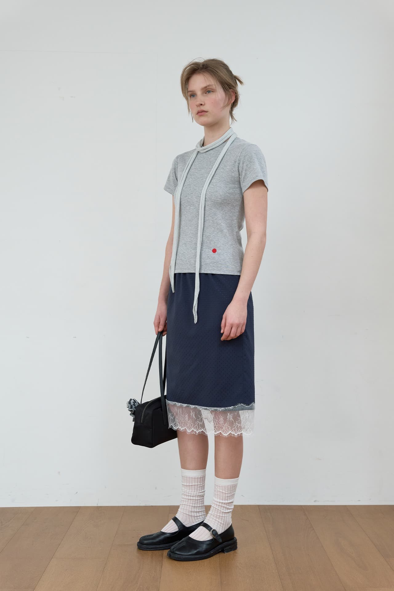 BASIC SIMBOL T-SHIRT_MELANGE