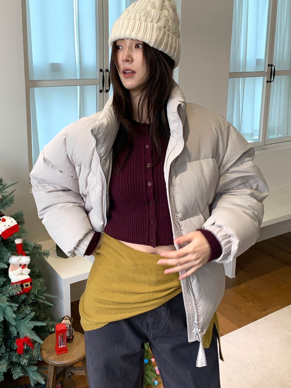 세론 숏 덕 다운_4COLORS