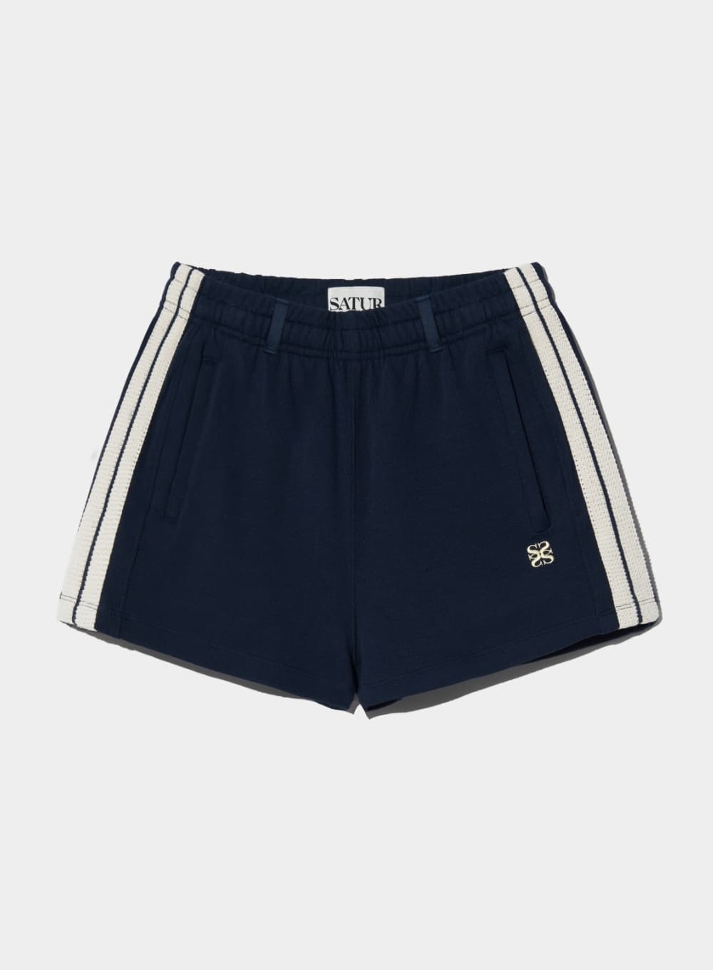 (W) Lawton All Day Track Shorts - Classic Navy