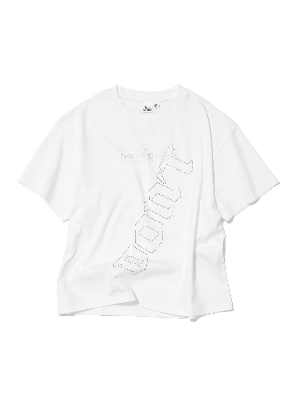 DBR PRINT REGULAR TEE_WHITE