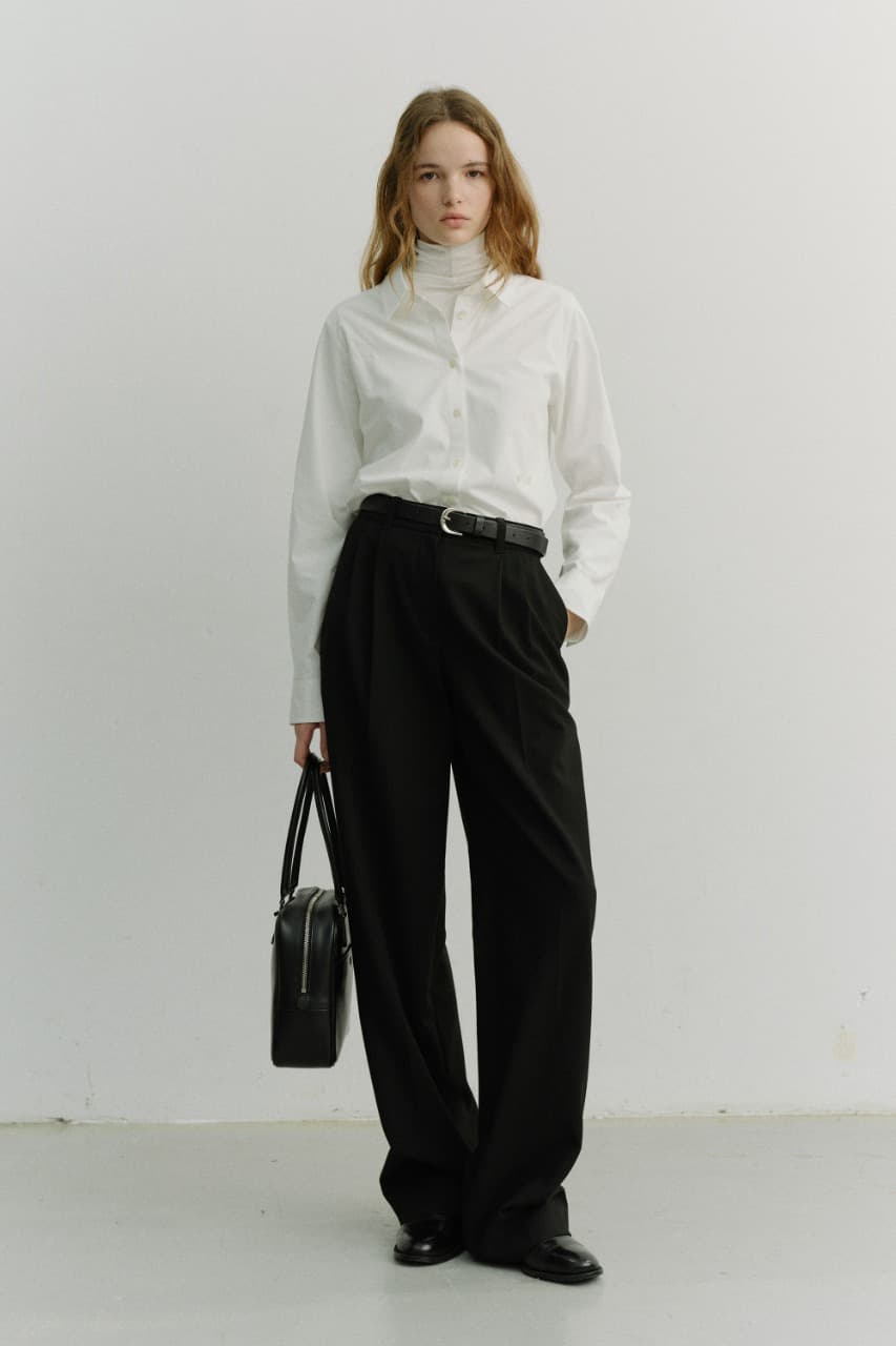 2-WAY ESSENTIAL SHIRT WHITE_UDSH6A201WT