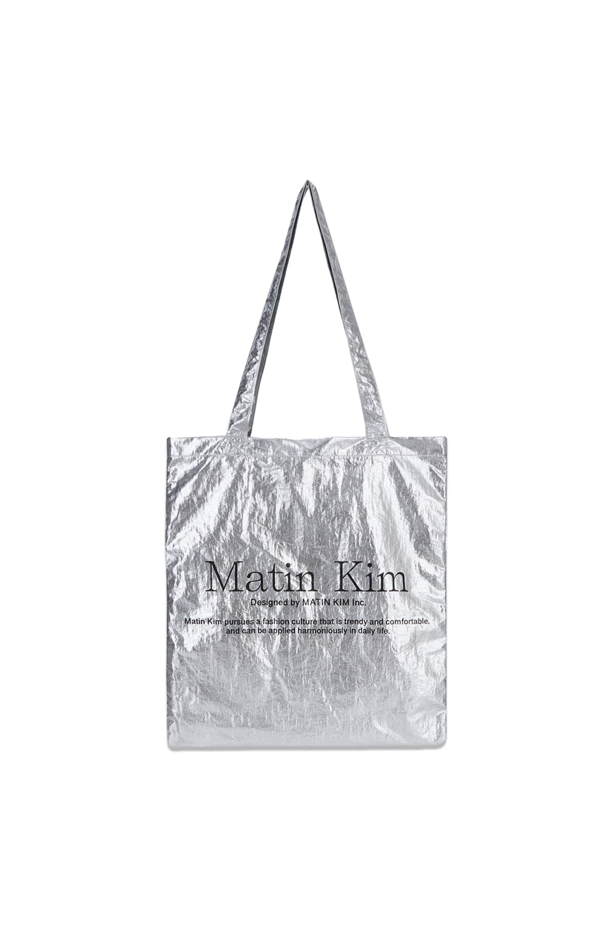 MATIN PALETTE ECOBAG IN SILVER