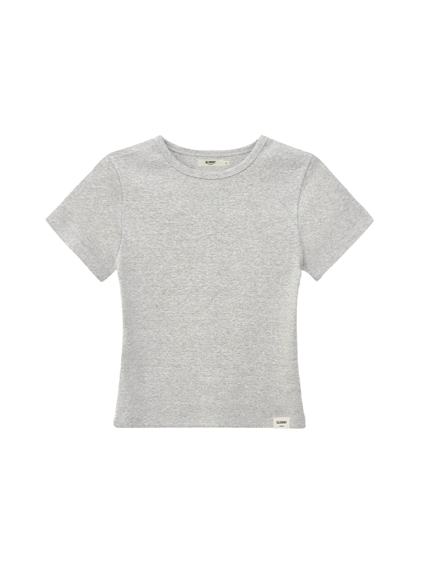 G BABY TEE (MELANGE GRAY)