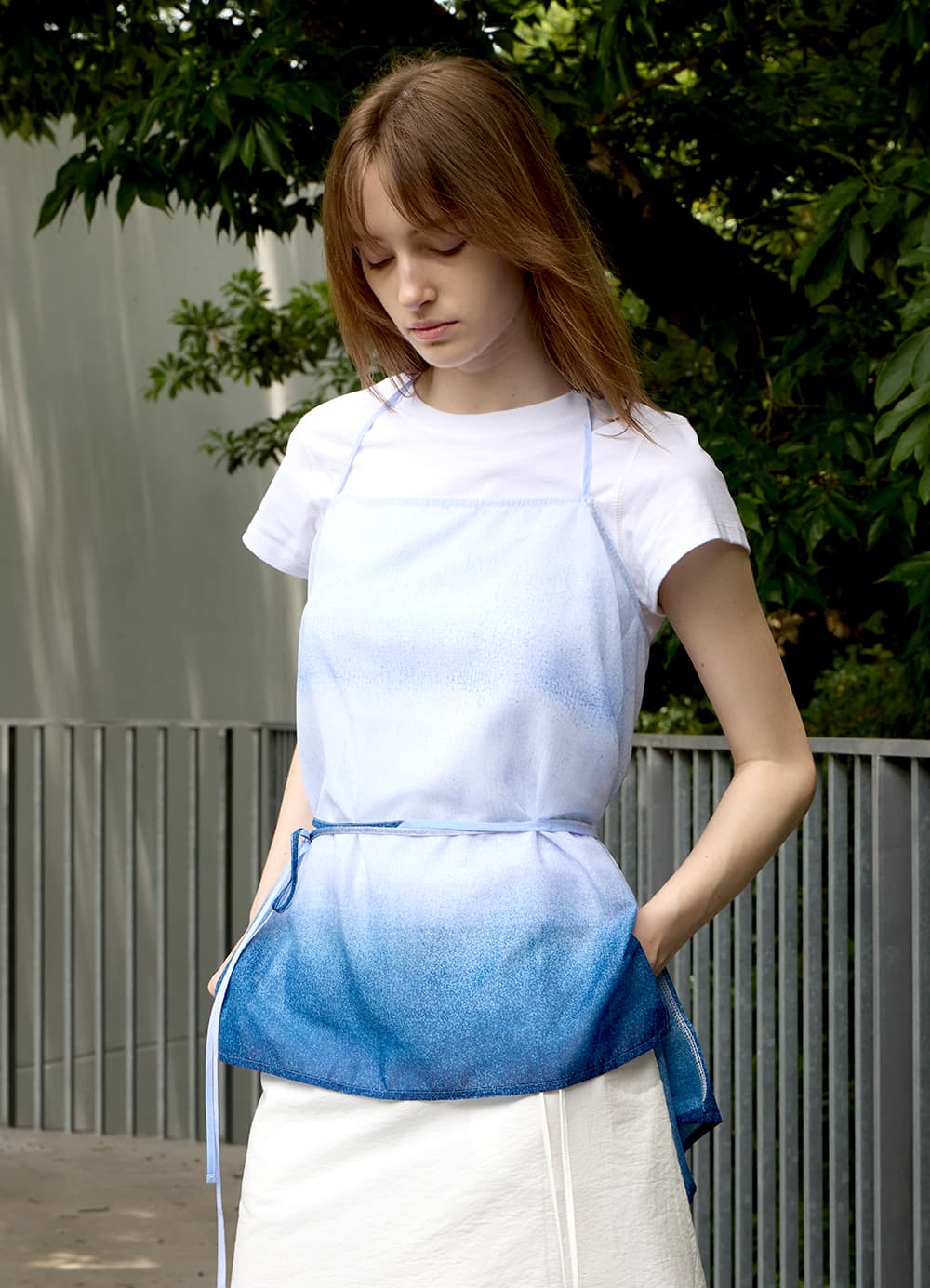 Gradation Layered Top - Gradation Navy