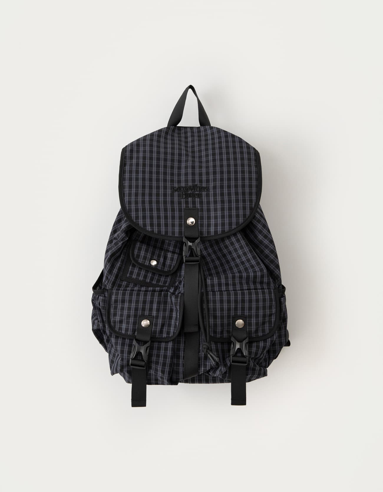 Check PP Backpack - Charcoal