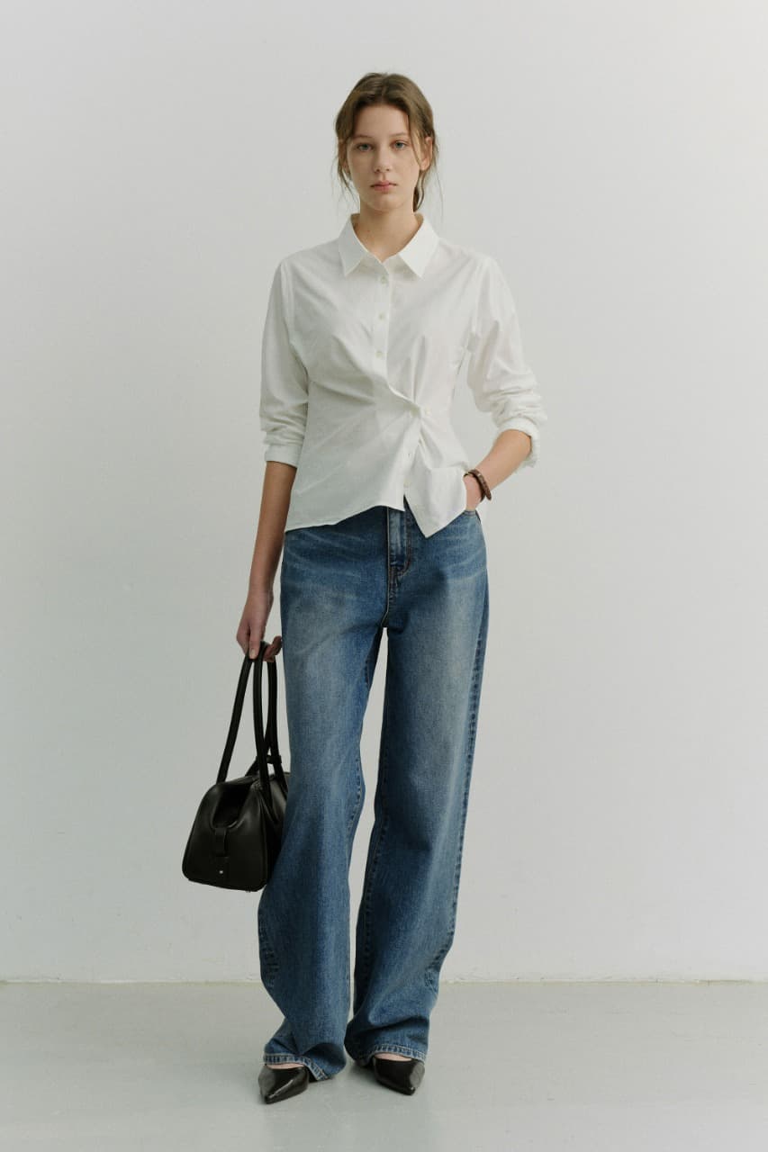 RELAXED WIDE JEANS CLASSIC BLUE_UDPA6A208B3
