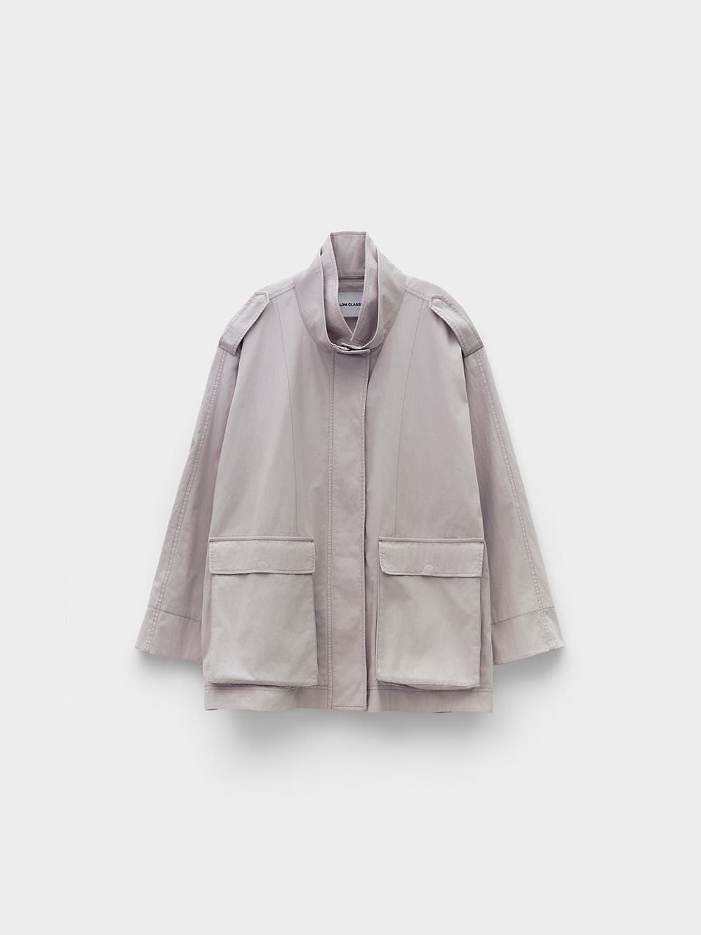 Two Pocket Field Jacket_Pink