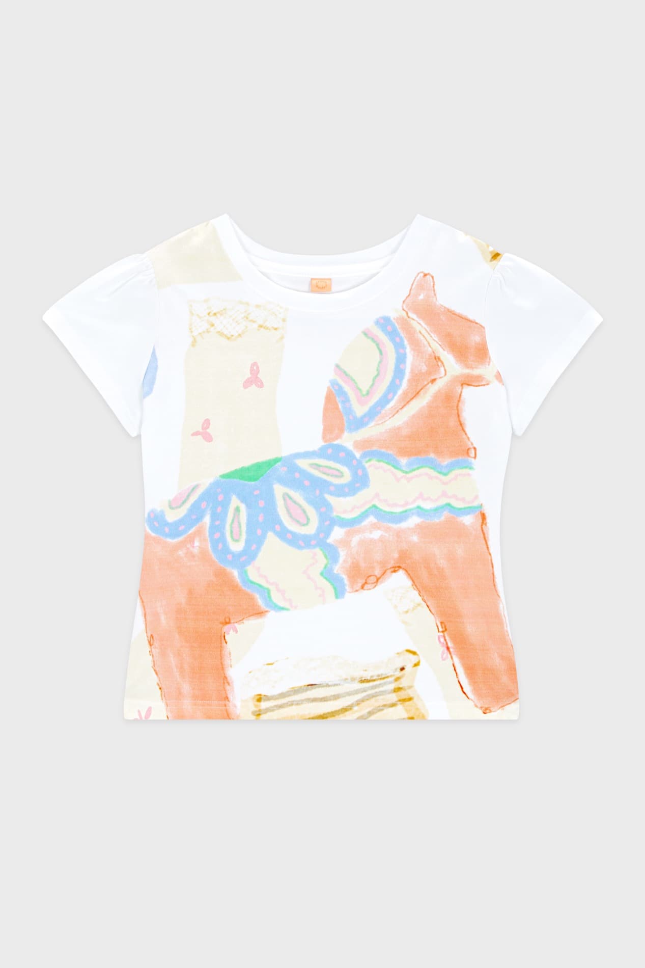 Big Pony Toy Puff T-Shirt (White)
