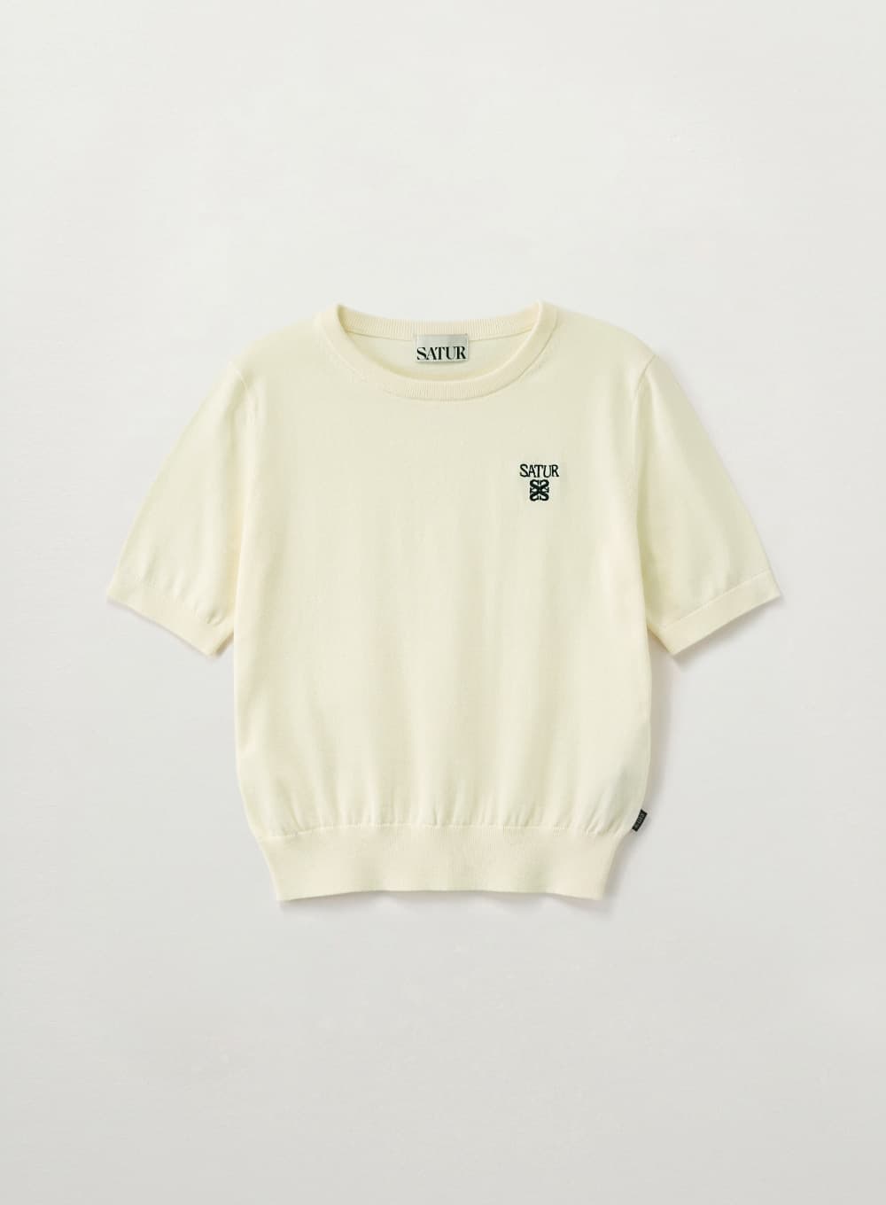 (W) Loren Fine Half Knit - Cream