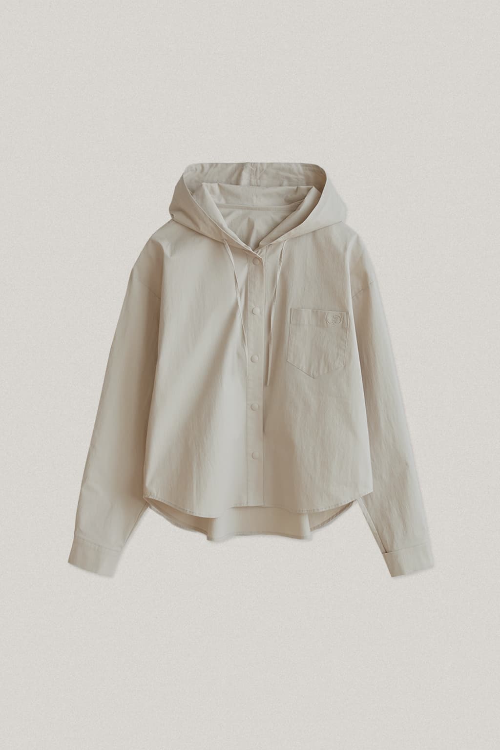 후디 셔츠 BEIGE