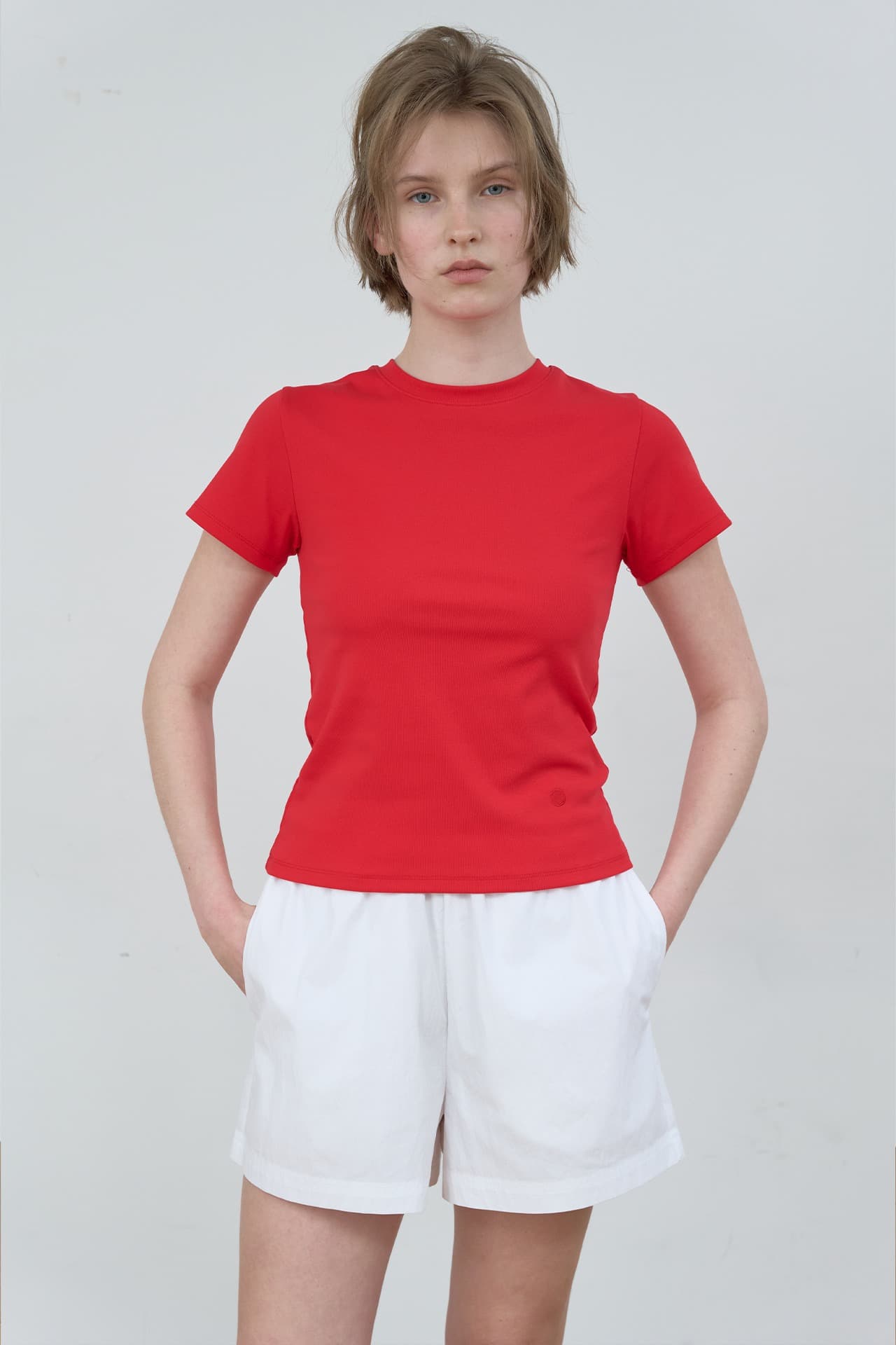 BASIC SIMBOL T-SHIRT_RED