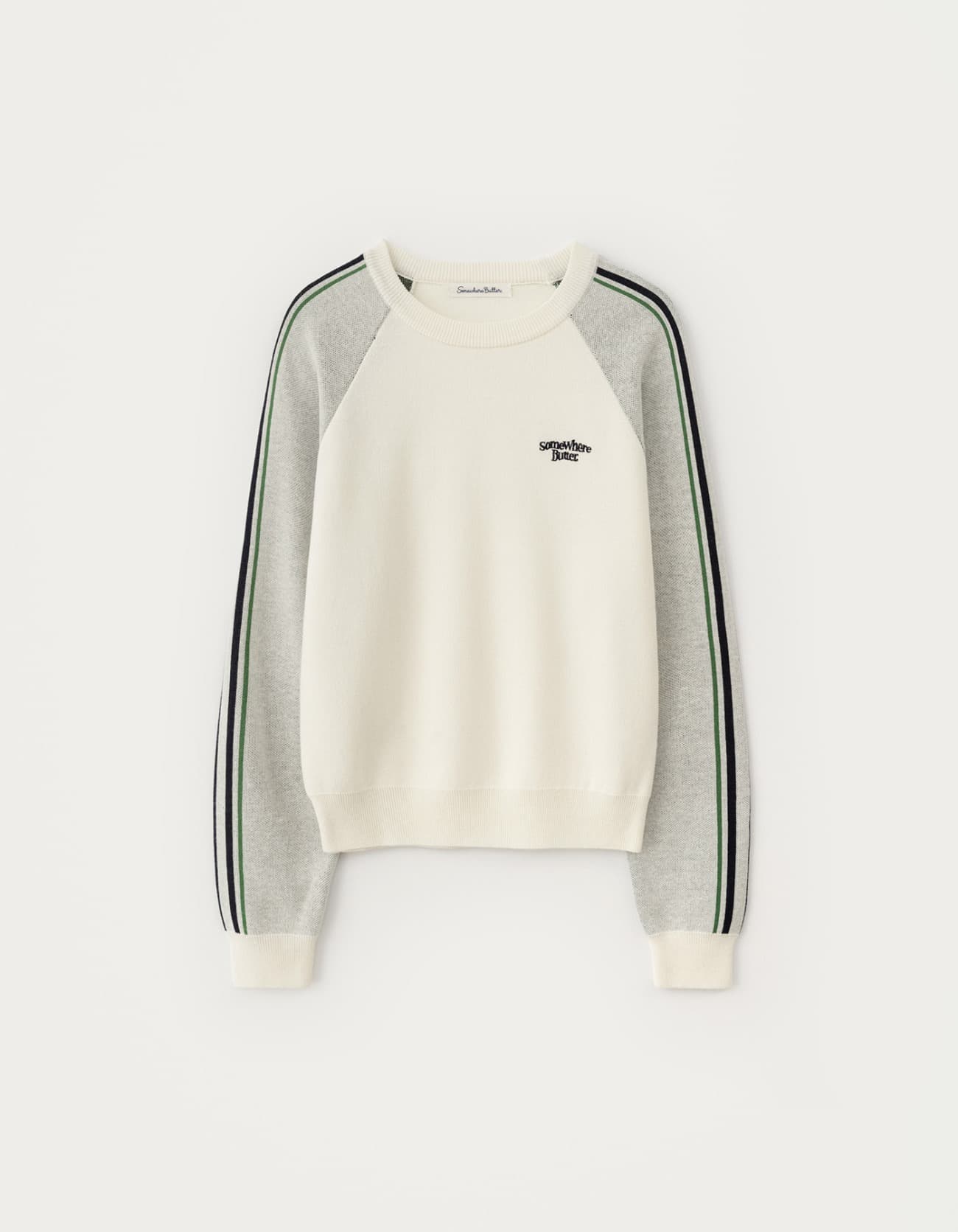 Rokie Small Logo Knit - Ivory