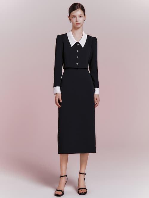 Nefeli midi skirt