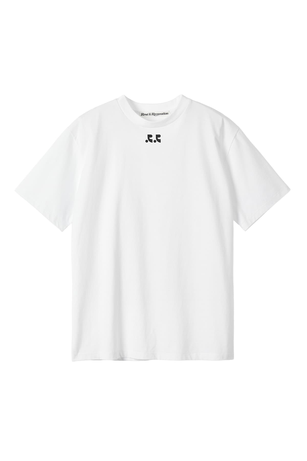 RR LOGO OVERSIZE T-SHIRT - WHITE