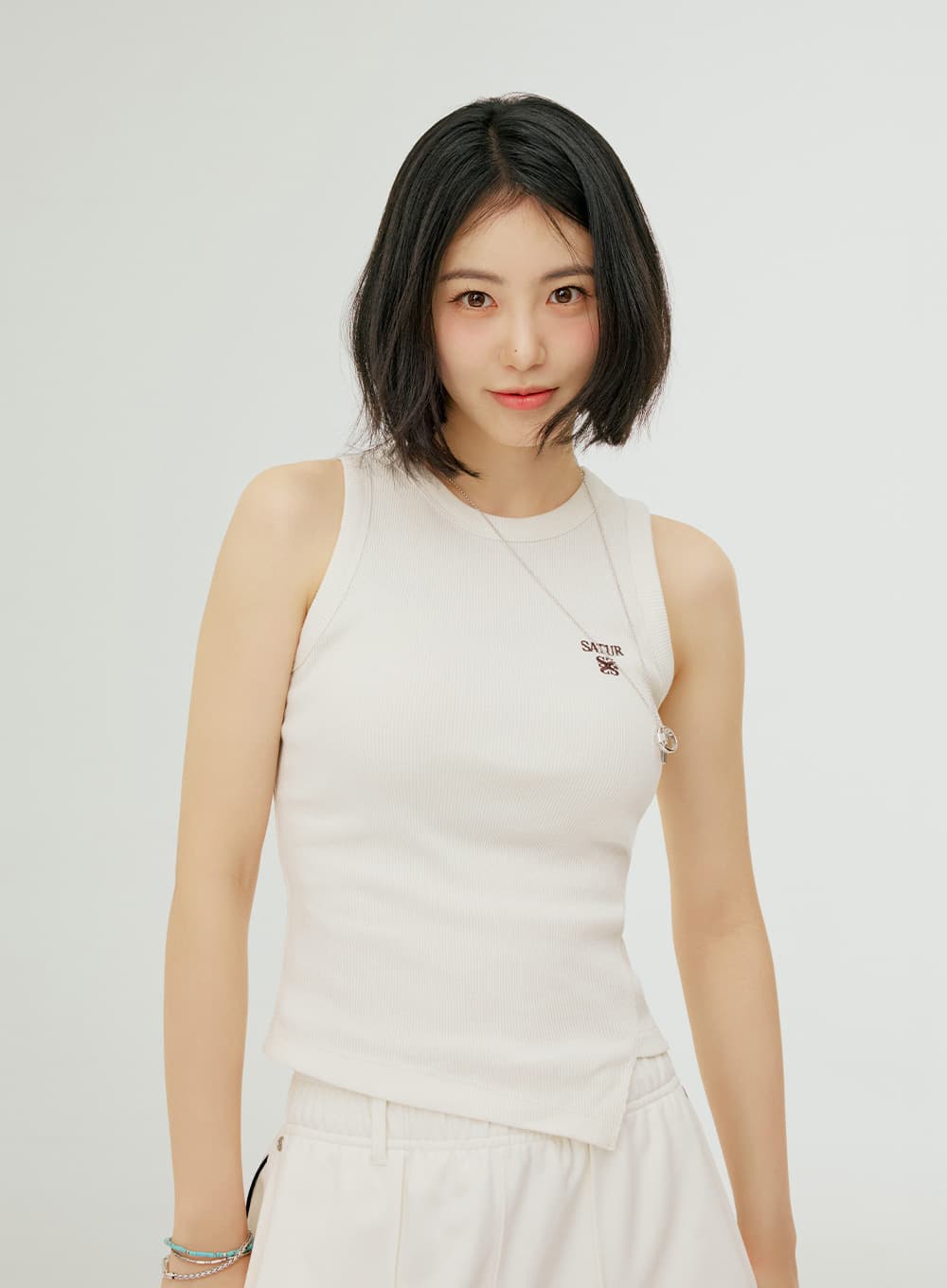 (W) Dublin Sleeveless - Cream