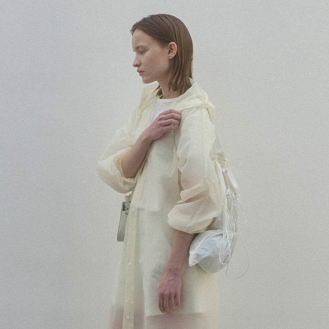 (Z-B-2432)DRAWSTIRNG SHIRRING BAG