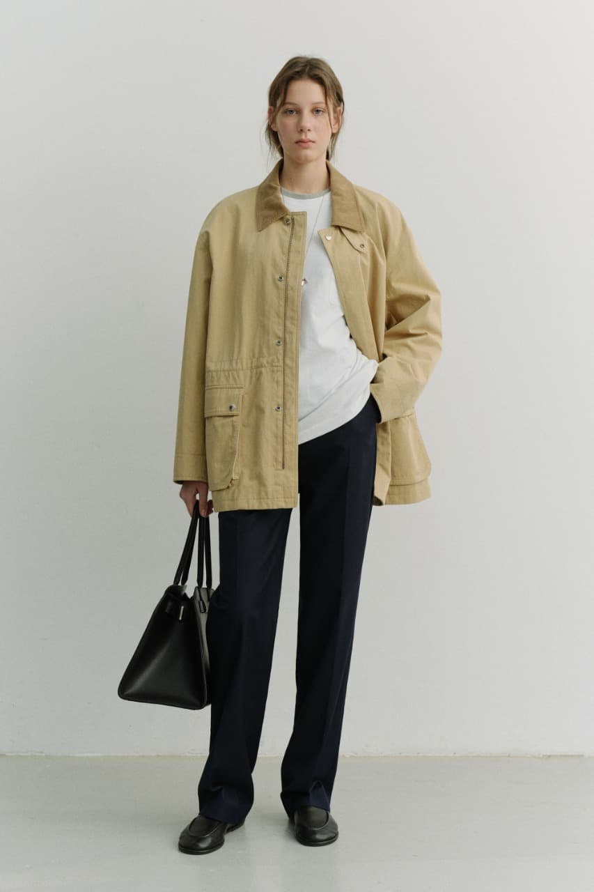 STRAIGHT SLACKS NAVY_UDPA6A202N2